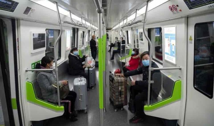 Reanuda Wuhan servicio del metro, tras dos meses de suspensión por pandemia