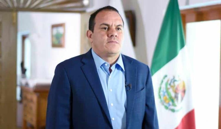 Gobernador de Morelos, Cuauhtémoc Blanco, pide licencia temporal para separarse de su cargo