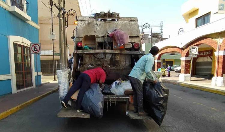 “Se nos queda mucha basura”, admite el Ayuntamiento de Centro