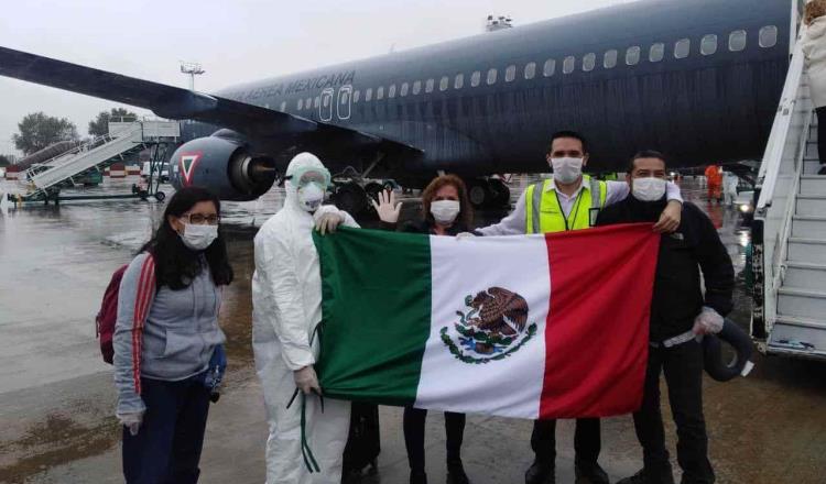 Fuerza Aérea Mexicana trae de regreso a 280 mexicanos varados en Argentina