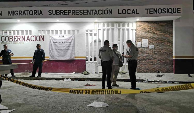 Tras muerte de migrante, CNDH pide mayores medidas de seguridad en estación migratoria de Tenosique