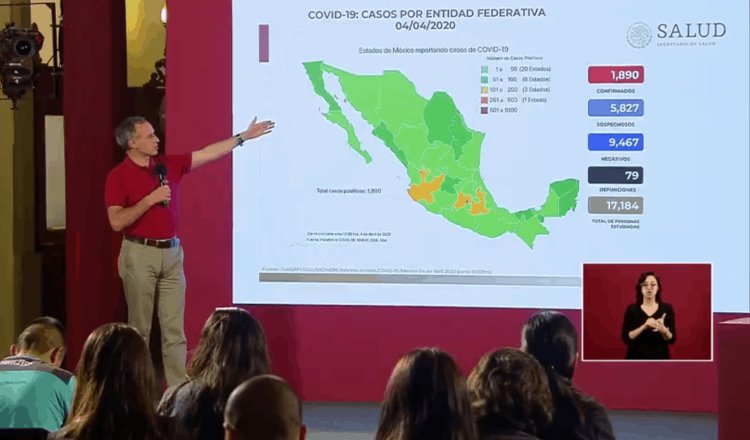 Suma México en 24 horas 19 decesos por coronavirus; en total hay 79, reporta Salud