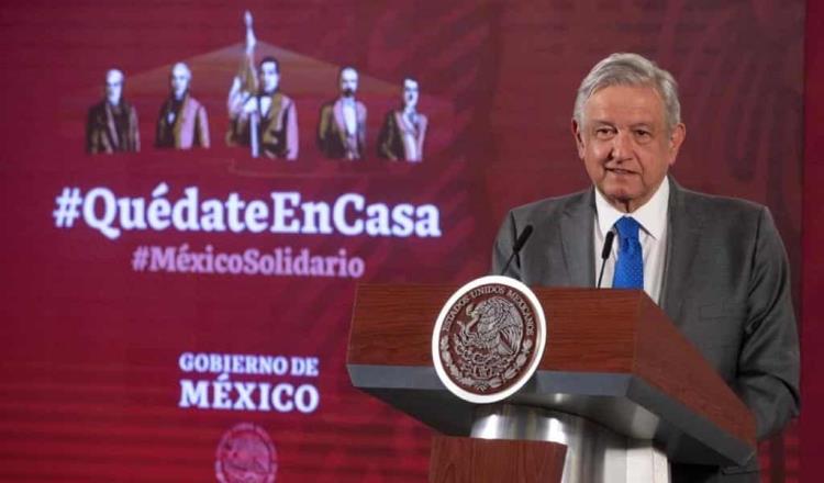 Exhibirá AMLO la donación financiera de los partidos durante la pandemia del COVID-19