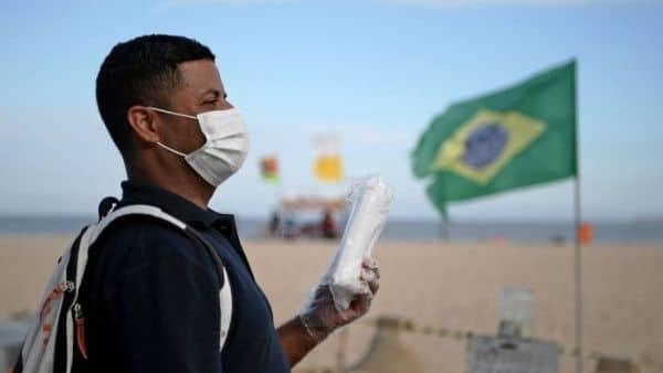Brasil llega a mil 56 muertos por coronavirus; hay más de 19 mil casos confirmados