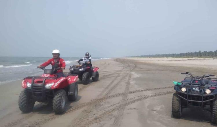 Reitera Protección Civil prohibición de acceso a playas y balnearios