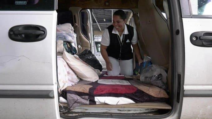 Enfermera de Tijuana se vuelve viral tras vivir en su camioneta durante contingencia