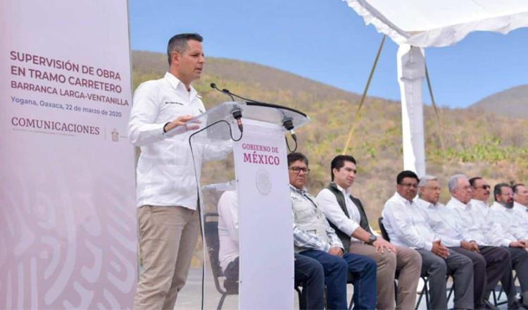 Rechaza gobernador de Oaxaca planteamiento de cambio del pacto fiscal
