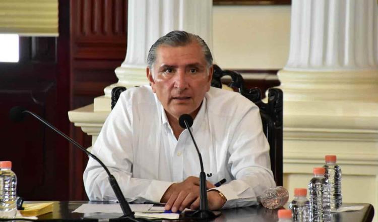 Difiere Adán Augusto con propuesta de revisión del pacto fiscal; convoca a la unidad