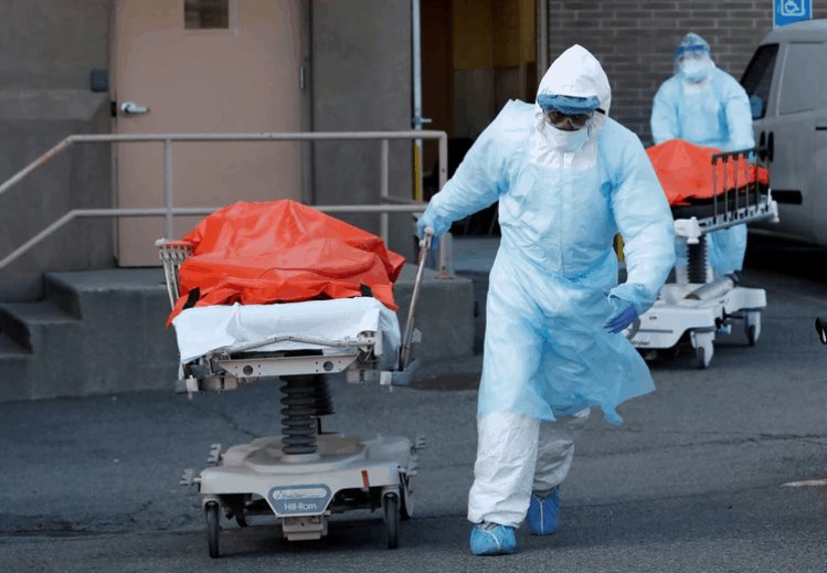 Reportan baja de contagios en NY, pero cifra de muertes por Covid-19 va en aumento