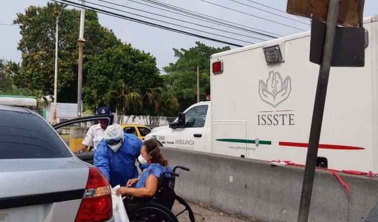 Tocan pacientes con Covid-19 campanas de la vida, en el ISSSTE y el Juan Graham