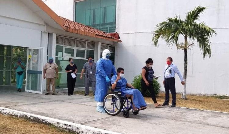 Prevé hospital Juan Graham dar de alta a siete pacientes más de Covid-19