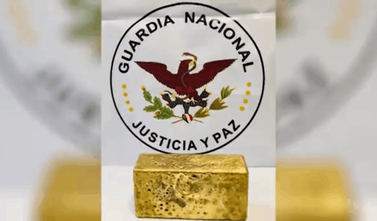 Asegura Guardia Nacional lingote de oro de 31 kilos en Chihuahua