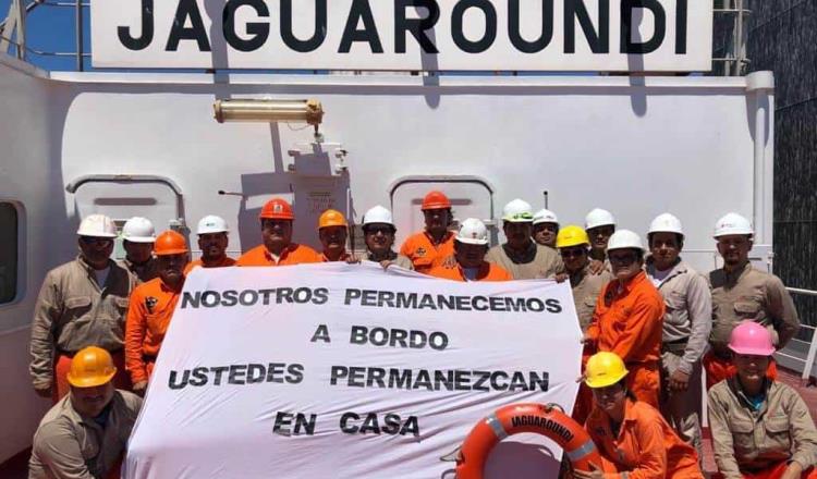 Aplica Pemex medidas sanitarias en Sonda de Campeche para evitar más contagios de Covid-19