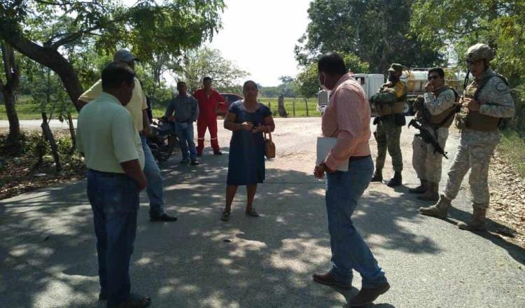 Ejidatarios en Huimanguillo bloquean desde el viernes ingresos a campos petroleros por inconformidad con CFE