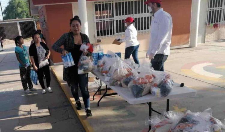 Atlético San Luis dona equipo médico y despensas