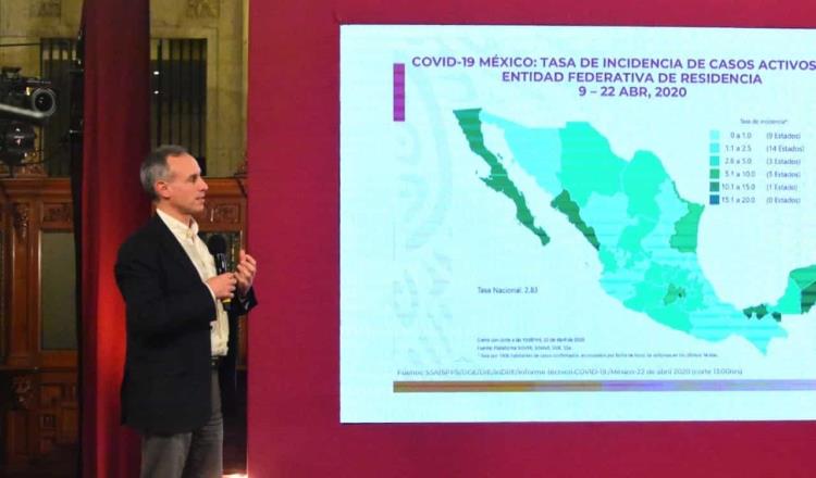 Supera México los 10 mil casos de Covid-19
