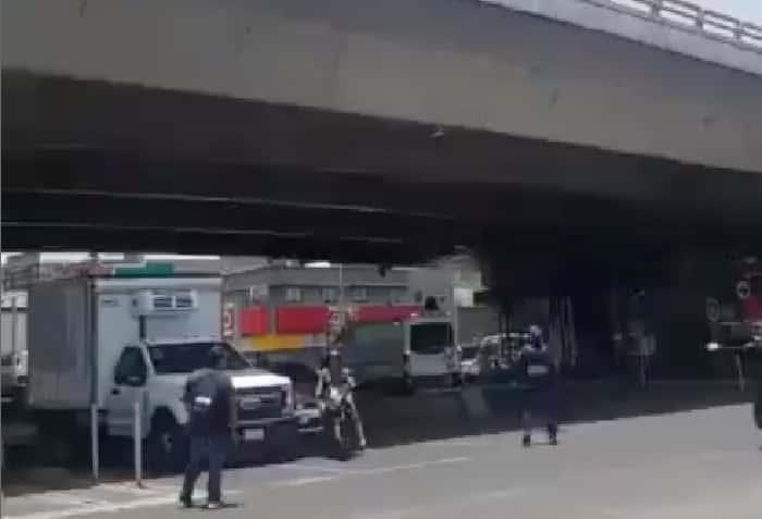 Advierte FGE que video de persona saltando de un puente, no sucedió en la entidad
