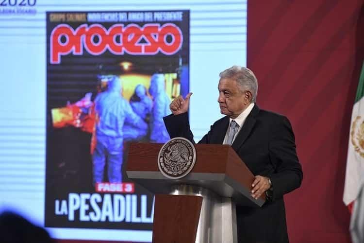 Critica Andrés Manuel portada de la revista Proceso