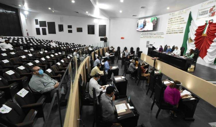 Amplía Congreso de Tabasco plazo de términos para entrega de informes de cuentas públicas