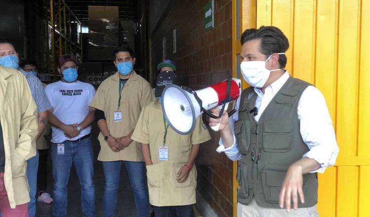 Instalan hospital para pacientes con Covid-19 en el Autódromo Hermanos Rodríguez
