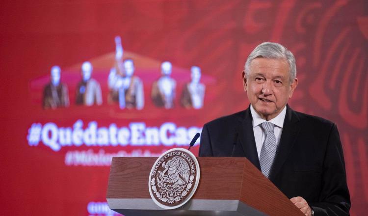 Si las condiciones lo permiten, se restablecerán poco a poco las actividades el 17 de mayo, reitera Obrador