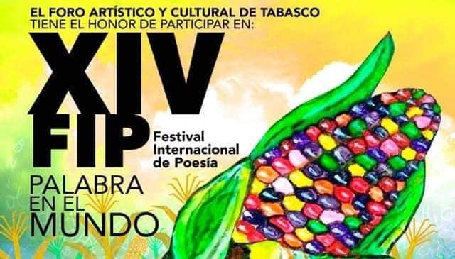Participarán Tabasqueños vía virtual en XIV Festival Internacional de Poesía