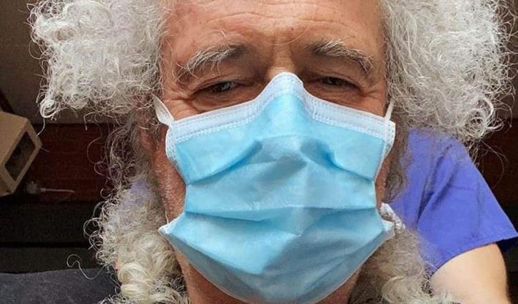 Hospitalizan a Brian May guitarrista de Queen tras accidente