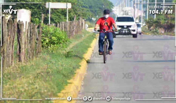 Propone Evaristo usar vía Méndez y 27 de Febrero para ciclovías durante la pandemia