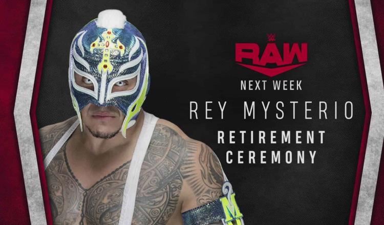 Organizarán evento de retiro a Rey Mysterio en la WWE