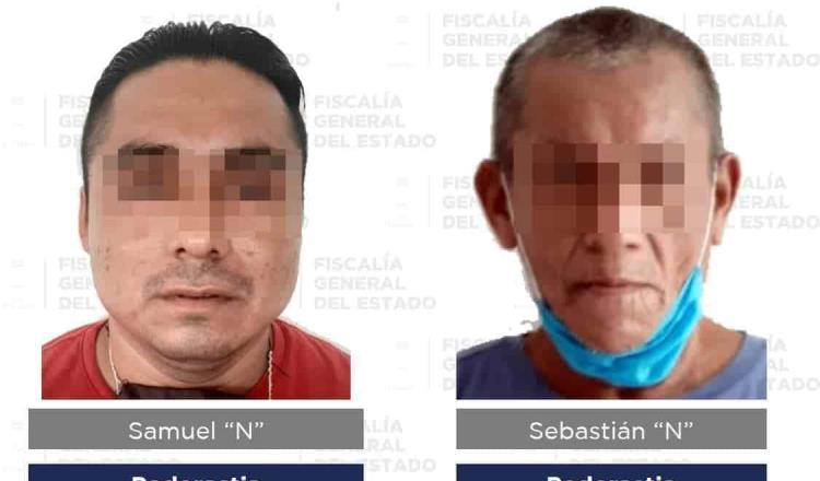 Por pederastia detienen a dos sujetos en Cunduacán y Villahermosa