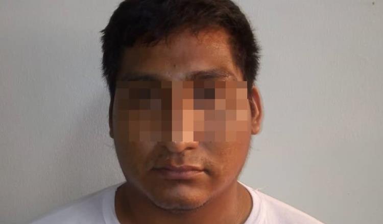 Detienen a sujeto acusado de abusar de sus dos menores hijastras en Cunduacán