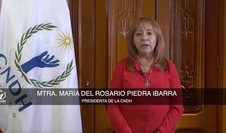 Acusa PRD silencio cómplice de Rosario Ibarra ante posible recorte a la CEAV