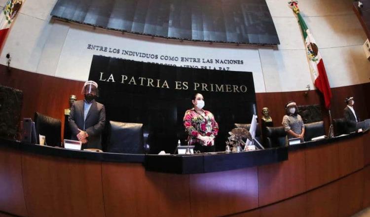 Disuelve Senado fracciones parlamentarias del PRD y PES