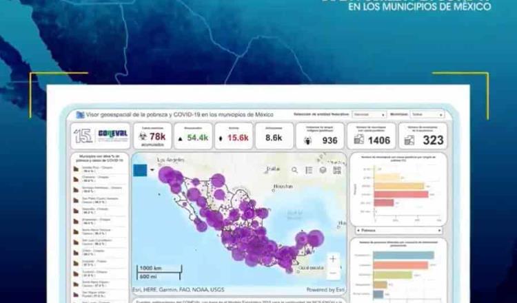 La letalidad del Covid-19 es alta en municipios pobres, según el Coneval 