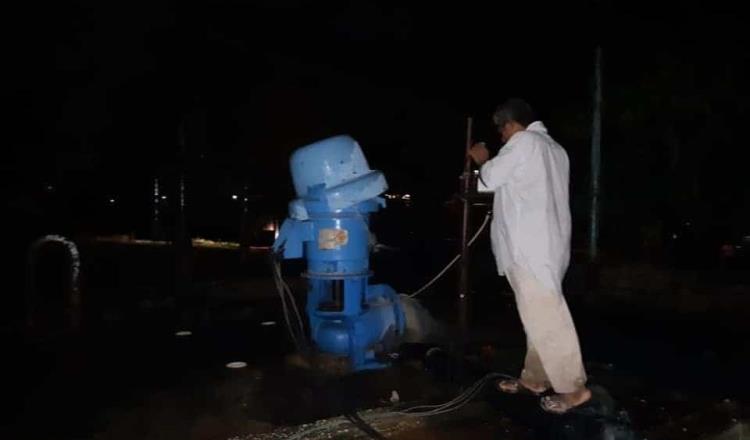 Encharcamientos en algunas colonias cercanas a la Laguna del Espejo se deben al relleno de la misma