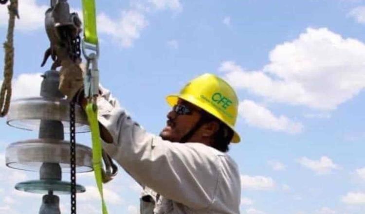 Restablece CFE 96% del suministro de energía en estados afectados por Cristóbal