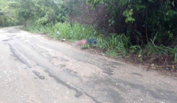 Identifican a hombre asesinado ayer en Cumuapa, Cunduacán