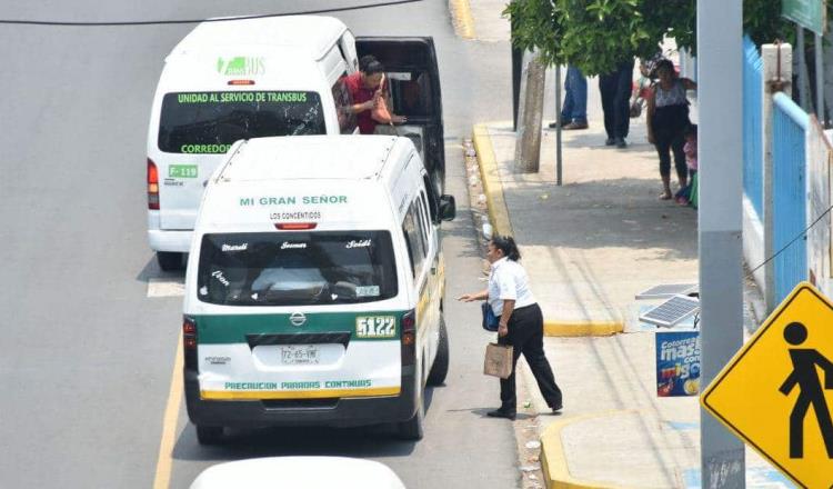 Hasta el lunes entrará en vigor el “Hoy No Circula” para el transporte público en Tabasco: SEMOVI