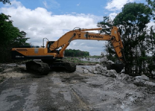 Reporta SCT que se restableció tránsito vehicular en la Villahermosa-Escárcega