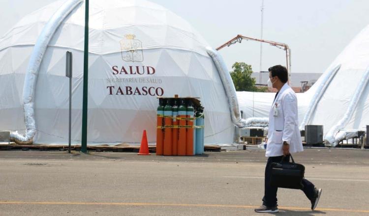 350 pacientes se encuentran hospitalizados en Tabasco por padecimientos respiratorios; 4 mil 58 se han recuperado de Covid