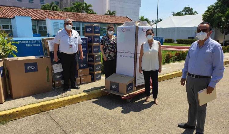 Envía Federación 10 mil mascarillas KN95 para policías de Tabasco