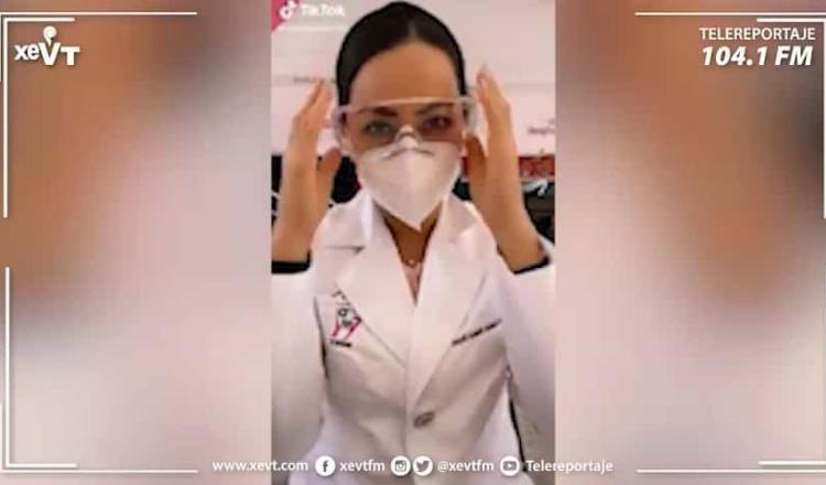 Renuncia directora de la Clínica de Mujer de Tuxtla, tras bromear en TikTok sobre el coronavirus 