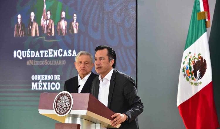 Califica Cuitláhuac García como “golpista y separatista” oposición de gobernadores; AMLO lo considera que es asunto político