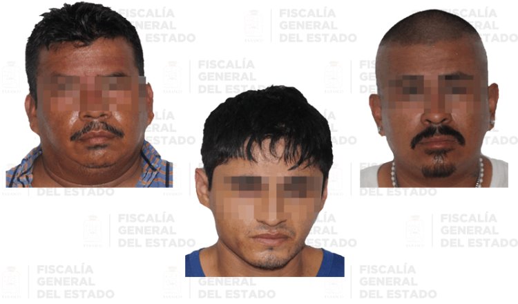 Sentencian a 50 años de prisión a tres acusados de secuestro en Macuspana