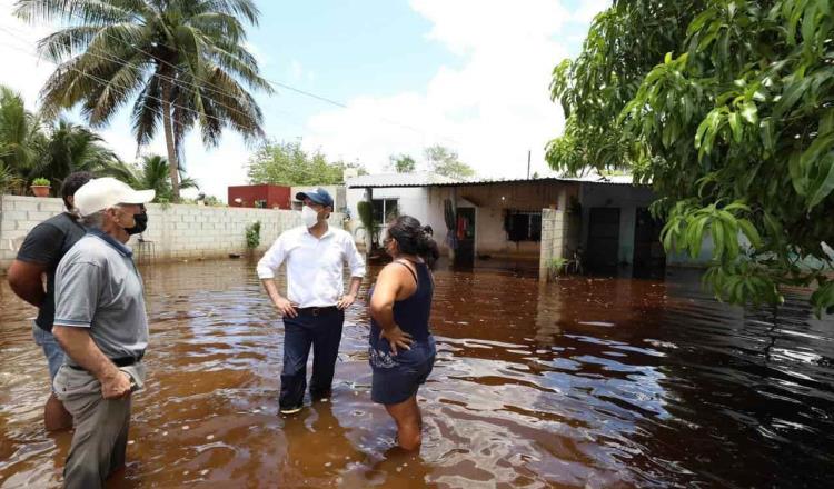 Declara SEGOB desastre natural en 75 municipios de Yucatán tras paso de Cristóbal