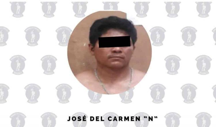 Arrestan a sujeto que golpeó a su esposa en la ranchería González