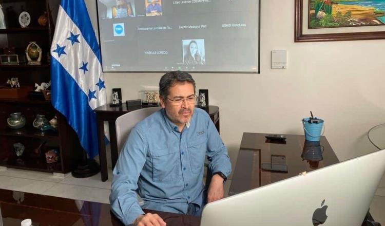 Reportan “franca mejoría” del presidente de Honduras, hospitalizado por Covid
