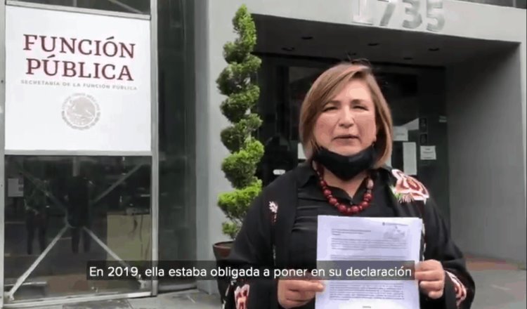 Presenta Xóchitl Gálvez denuncia para que Irma Eréndira Sandoval se separe del cargo mientras le realizan auditoría