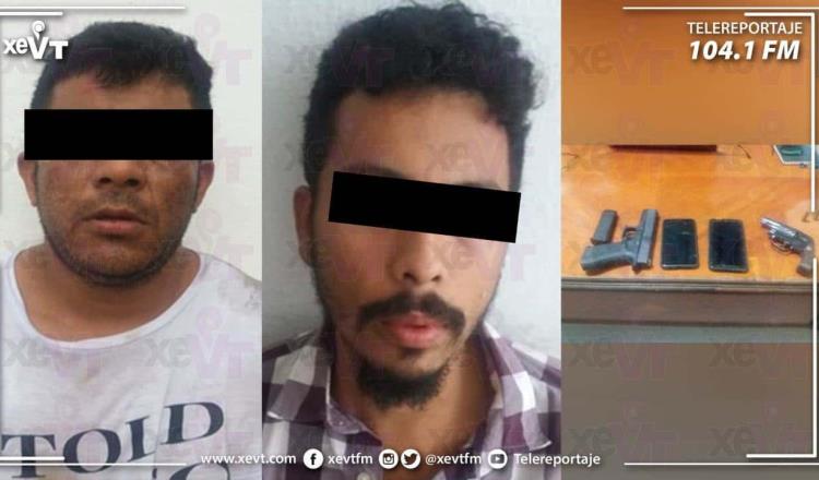 Detienen a presunto líder criminal junto a supuesto cómplice en Jalapa