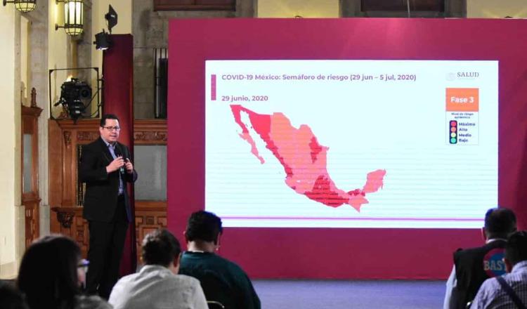 México llega los 220 mil 657 casos de Covid-19; Tabasco se ubica en el tercer lugar de los estados con más contagios